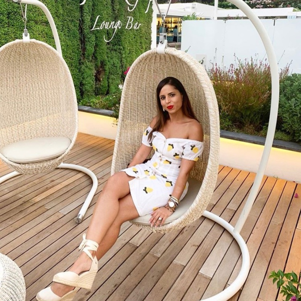 Red Carter Lemon Embroidered Dress - Picture 3 of 14